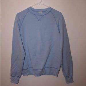 light blue brandy melville crew neck